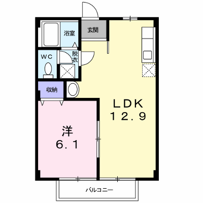 サクセス弐番館 203【管理NO：1-005197902-02030】 ★家具家電は申し込み後に搬入します★ ★2026年09月中旬入居可能★の外観画像