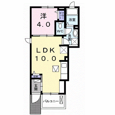 ラ・ルーチェⅠ 101【管理NO：1-016309301-01010】 ★家具家電は申し込み後に搬入します★ ★2026年09月中旬入居可能★の外観画像