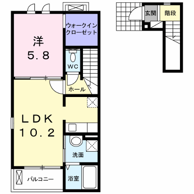エクセレントロジェ　Ａ 203【管理NO：1-017288901-02030】 ★家具家電は申し込み後に搬入します★ ★2026年08月中旬入居可能★の外観画像