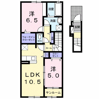 グランメール　手屋 203【管理NO：1-025418301-02030】 ★家具家電は申し込み後に搬入します★ ★2026年10月中旬入居可能★の外観画像