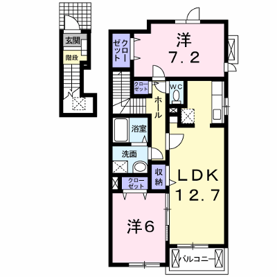 ｇｒａｃｅ　Ⅰ 201【管理NO：1-015770401-02010】 ★家具家電は申し込み後に搬入します★ ★2026年09月下旬入居可能★の外観画像