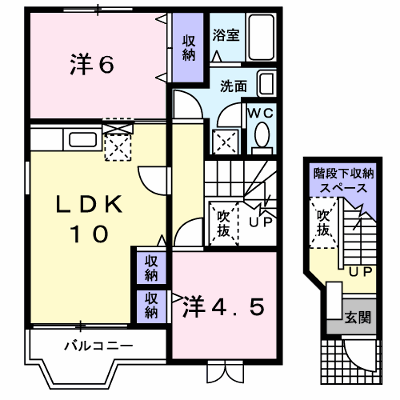 ＭＫ堀之内 201【管理NO：1-011325201-02010】 ★家具家電は申し込み後に搬入します★ ★2026年09月中旬入居可能★の外観画像