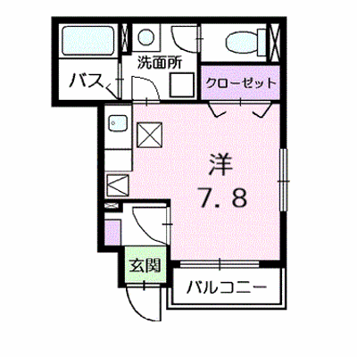 エコーハイム 106【管理NO：1-012258401-01060】 ★家具家電は申し込み後に搬入します★ ★2026年09月中旬入居可能★の外観画像