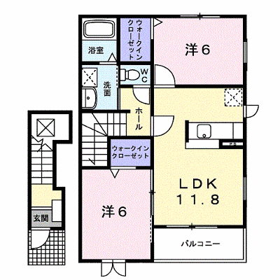 ガーデンハウス 203【管理NO：1-015777801-02030】 ★家具家電は申し込み後に搬入します★ ★2026年09月中旬入居可能★の外観画像