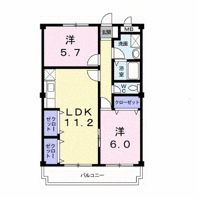 ルミエールカサマ 205【管理NO：1-003565601-02040】 ★家具家電は申し込み後に搬入します★ ★2026年09月中旬入居可能★の外観画像