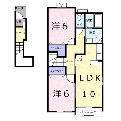 貴宝苑Ⅲ 201【管理NO：1-013426201-02010】 ★家具家電は申し込み後に搬入します★ ★2026年09月中旬入居可能★の外観画像