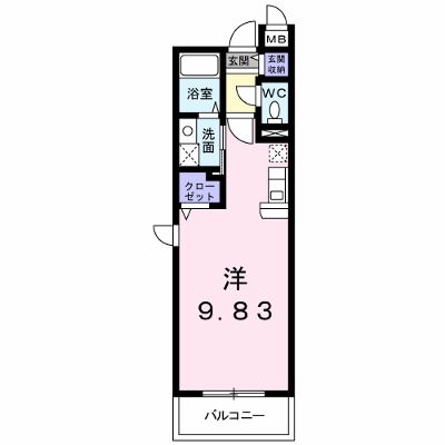 イーストワン 110【管理NO：1-012805101-01080】 ★家具家電は申し込み後に搬入します★ ★2026年09月中旬入居可能★の外観画像