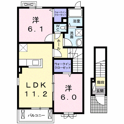 プラテリア 201【管理NO：1-021390601-02010】 ★家具家電は申し込み後に搬入します★の外観画像