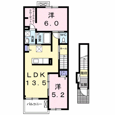 ノース・ヒル 202【管理NO：1-022194201-02020】 ★家具家電は申し込み後に搬入します★ ★2026年10月中旬入居可能★の外観画像
