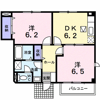 エクセル５８Ｂ 102【管理NO：1-010798502-01020】 ★家具家電は申し込み後に搬入します★の外観画像
