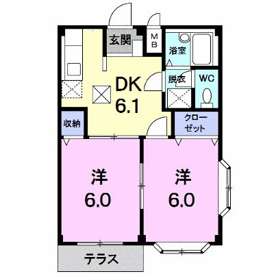 ペアハイツ三鷹Ａ 101【管理NO：1-003384201-01010】 ★家具家電は申し込み後に搬入します★ ★2026年10月上旬入居可能★の外観画像