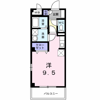 アビタシオン 105【管理NO：1-012564601-01040】 ★家具家電は申し込み後に搬入します★ ★2026年09月下旬入居可能★の外観画像