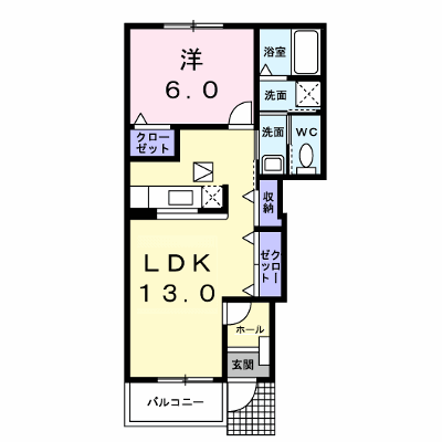 プロムナード弐番館 103【管理NO：1-013895301-01030】 ★家具家電は申し込み後に搬入します★ ★2026年09月中旬入居可能★の外観画像