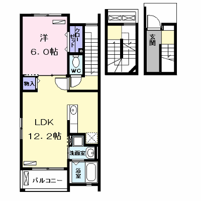 ブリッサ港西Ⅱ 305【管理NO：1-020444702-03040】 ★家具家電は申し込み後に搬入します★ ★2026年10月下旬入居可能★の外観画像