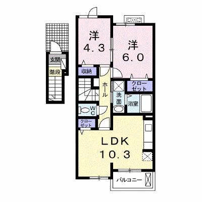 ＦＲＡＩＳＥ 203【管理NO：1-020314001-02030】 ★家具家電は申し込み後に搬入します★ ★2026年10月上旬入居可能★の外観画像