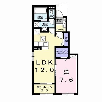 シェラトン川島 105【管理NO：1-027160601-01040】 ★家具家電は申し込み後に搬入します★ ★2026年09月下旬入居可能★の外観画像