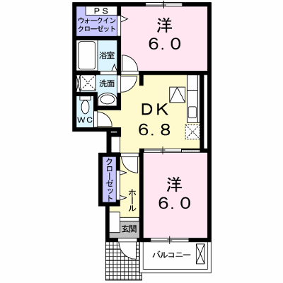 グロ－ブサンシャイン 103【管理NO：1-015097701-01030】 ★家具家電は申し込み後に搬入します★ ★2026年09月中旬入居可能★の外観画像