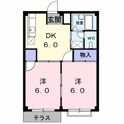 ドミール神明Ｂ 103【管理NO：1-003522401-01030】 ★家具家電は申し込み後に搬入します★ ★2026年09月中旬入居可能★の外観画像