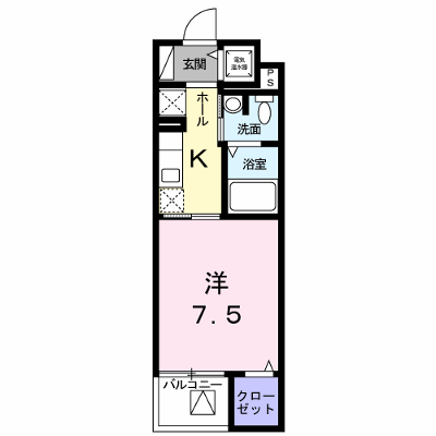 ラシュレ 205【管理NO：1-022258901-02040】 ★家具家電は申し込み後に搬入します★ ★2026年09月中旬入居可能★の外観画像