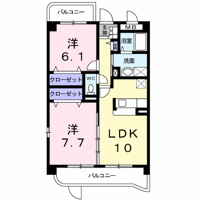 セントレ－ジュ共栄 203【管理NO：1-013097201-02030】 ★家具家電は申し込み後に搬入します★ ★2026年10月上旬入居可能★の外観画像
