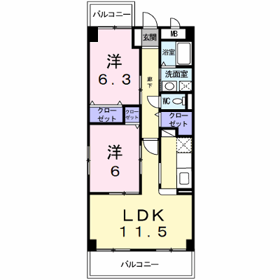 フィオーレ・Ｋ 303【管理NO：1-013555601-03030】 ★家具家電は申し込み後に搬入します★ ★2026年10月中旬入居可能★の外観画像