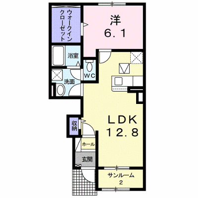 グランアンジュ 102【管理NO：1-025747501-01020】 ★家具家電は申し込み後に搬入します★ ★2026年10月上旬入居可能★の外観画像