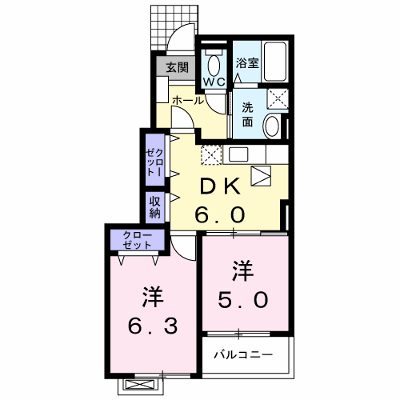 Ｍ．フルーレ 102【管理NO：1-016112901-01020】 ★家具家電は申し込み後に搬入します★ ★2026年09月中旬入居可能★の外観画像