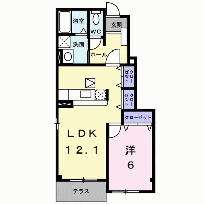 ファミールメゾン 105【管理NO：1-013364701-01040】 ★家具家電は申し込み後に搬入します★の外観画像