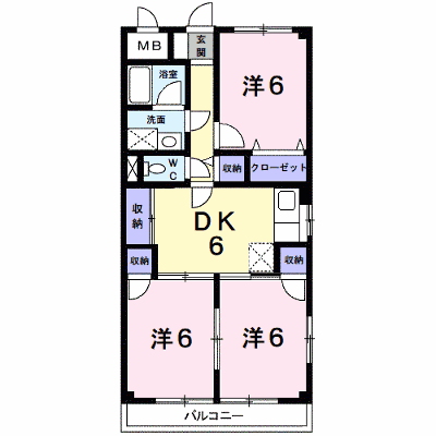 第２吉住マンション 301【管理NO：1-003820001-03010】 ★家具家電は申し込み後に搬入します★の外観画像