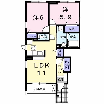 カレット　カーサ 101【管理NO：1-015225401-01010】 ★家具家電は申し込み後に搬入します★ ★2026年09月上旬入居可能★の外観画像