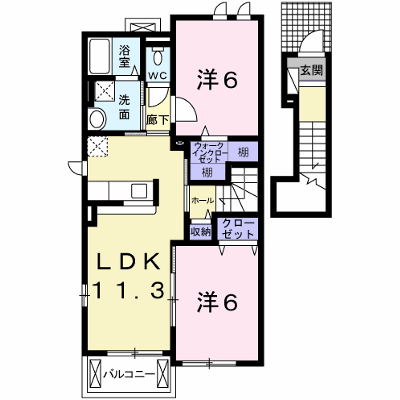 シン．シン．ハウスＣ 205【管理NO：1-017627801-02050】 ★家具家電は申し込み後に搬入します★ ★2026年10月中旬入居可能★の外観画像