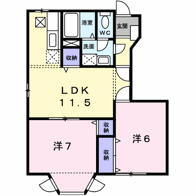レインボーＴ．Ｓ 103【管理NO：1-010417101-01030】 ★家具家電は申し込み後に搬入します★ ★2026年10月中旬入居可能★の外観画像