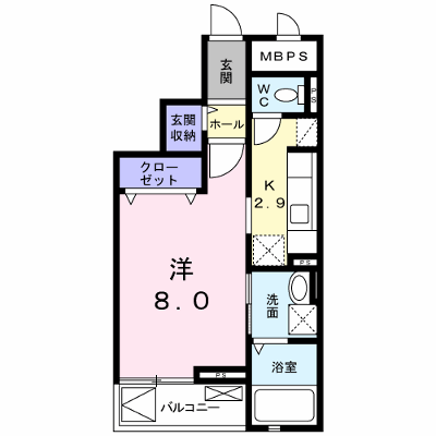 ライル　Ⅱ 303【管理NO：1-020002601-03030】 ★家具家電は申し込み後に搬入します★ ★2026年10月中旬入居可能★の外観画像
