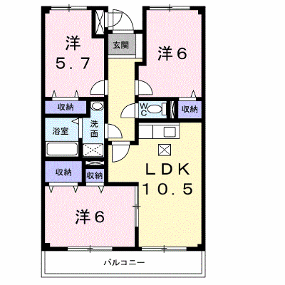 ナハトムジーク 101【管理NO：1-009338201-01010】 ★家具家電は申し込み後に搬入します★ ★2026年09月中旬入居可能★の外観画像