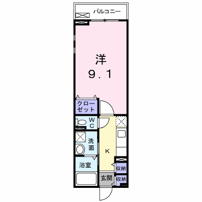 パセーオ 201【管理NO：1-018273801-02010】 ★家具家電は申し込み後に搬入します★の外観画像