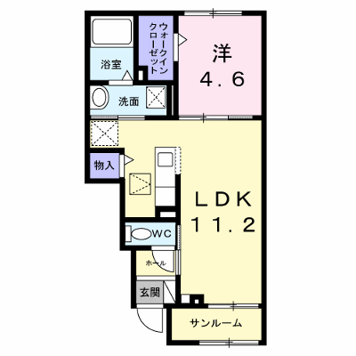 グレイス　八万 103【管理NO：1-027715801-01030】 ★家具家電は申し込み後に搬入します★ ★2027年01月下旬入居可能★の外観画像