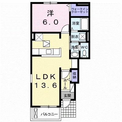 アヴォンリー　Ⅱ 101【管理NO：1-021600502-01010】 ★家具家電は申し込み後に搬入します★ ★2026年10月中旬入居可能★の外観画像