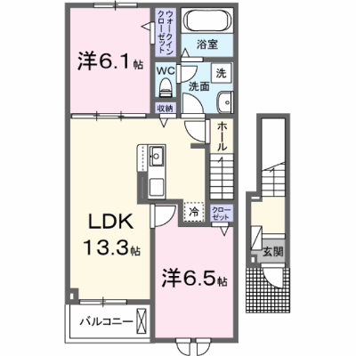 アルバ　Ｂ 202【管理NO：1-028398502-02020】 ★家具家電は申し込み後に搬入します★ ★2026年12月下旬入居可能★の外観画像