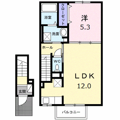 仮）西石井５丁目アパートⅠ－Ⅱ 205【管理NO：1-028251002-02040】 ★家具家電は申し込み後に搬入します★ ★2027年02月上旬入居可能★の外観画像
