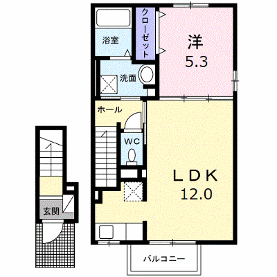 仮）西石井５丁目アパートⅠ－Ⅰ 206【管理NO：1-028251001-02050】 ★家具家電は申し込み後に搬入します★ ★2027年02月上旬入居可能★の外観画像
