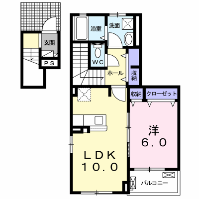 コテドパルクⅠ 203【管理NO：1-026224401-02030】 ★家具家電は申し込み後に搬入します★ ★2026年10月中旬入居可能★の外観画像