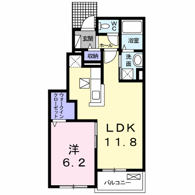 コントレイル　Ⅱ 104【管理NO：1-025272902-01040】 ★家具家電は申し込み後に搬入します★ ★2026年09月上旬入居可能★の外観画像