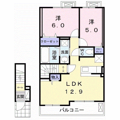 中村家　土佐　Ⅱ 202【管理NO：1-024270002-02020】 ★家具家電は申し込み後に搬入します★ ★2026年10月上旬入居可能★の外観画像