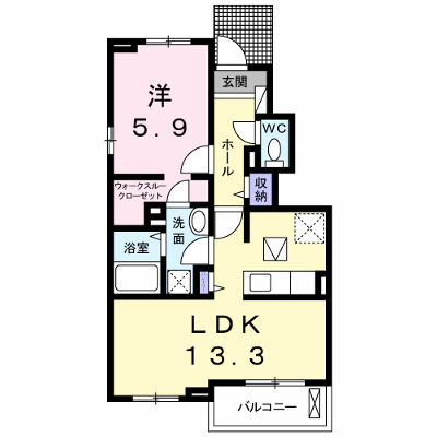 グランハピネス　Ⅲ 103【管理NO：1-020281903-01030】 ★家具家電は申し込み後に搬入します★ ★2026年09月中旬入居可能★の外観画像