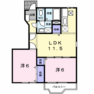 カーサ　Ａ 101【管理NO：1-012405801-01010】 ★家具家電は申し込み後に搬入します★ ★2026年09月中旬入居可能★の外観画像