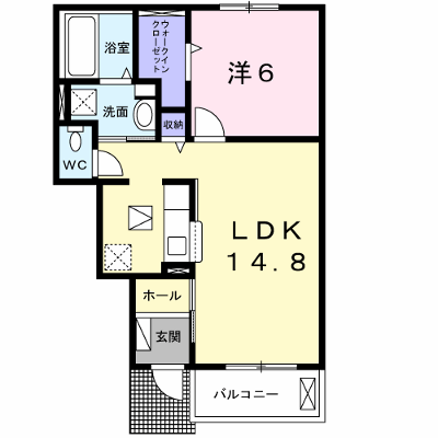 パーチェ 102【管理NO：1-026569401-01020】 ★家具家電は申し込み後に搬入します★ ★2026年10月上旬入居可能★の外観画像