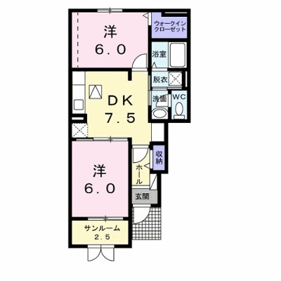 セレノ　ディモーラ　Ⅰ 102【管理NO：1-023857701-01020】 ★家具家電は申し込み後に搬入します★ ★2026年09月上旬入居可能★の外観画像