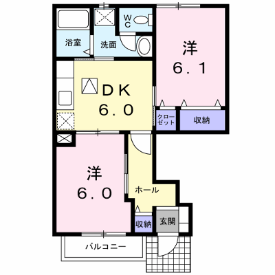 カロータ　ロッソⅠ 102【管理NO：1-012706701-01020】 ★家具家電は申し込み後に搬入します★ ★2026年09月下旬入居可能★の外観画像