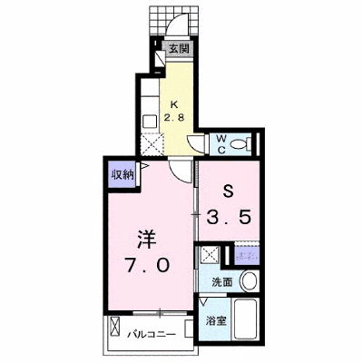 パークサイド 102【管理NO：1-017638101-01020】 ★家具家電は申し込み後に搬入します★ ★2026年08月下旬入居可能★の外観画像
