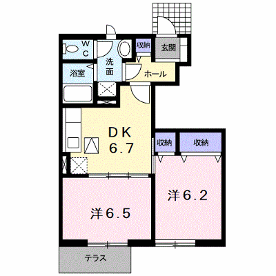 ヒルズ・クリシーヌメゾン 104【管理NO：1-011225001-01040】 ★家具家電は申し込み後に搬入します★ ★2026年09月中旬入居可能★の外観画像